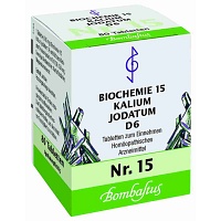 BIOCHEMIE 15 Kalium jodatum D 6 Tabletten - 80St