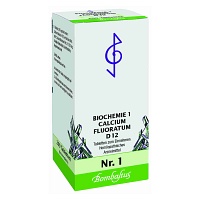 BIOCHEMIE 1 Calcium fluoratum D 12 Tabletten - 200St - Biochemie Bombastus