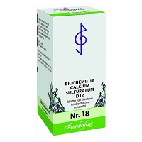 BIOCHEMIE 18 Calcium sulfuratum D 12 Tabletten - 200St