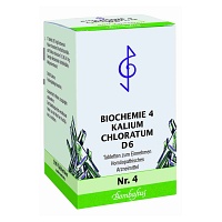 BIOCHEMIE 4 Kalium chloratum D 6 Tabletten - 500St - Biochemie Bombastus