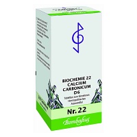 BIOCHEMIE 22 Calcium carbonicum D 6 Tabletten - 200St - Biochemie Bombastus