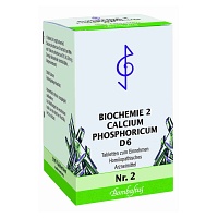 BIOCHEMIE 2 Calcium phosphoricum D 6 Tabletten - 500St - Biochemie Bombastus