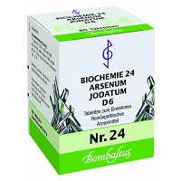 BIOCHEMIE 24 Arsenum jodatum D 6 Tabletten - 80St
