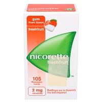 NICORETTE Kaugummi 2 mg freshfruit - 105St