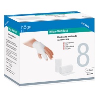 HÖGA-MUBILAST Fixierbinde 8 cmx4 m m.Cellophan - 1St