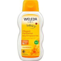 WELEDA Calendula Pflegeöl parfümfrei - 200ml - Baby- Kinderpflege