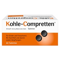 KOHLE Compretten Tabletten - 60St - Durchfallmittel