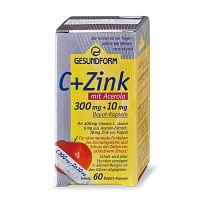 GESUNDFORM C+Zink m.Acerola Depot Kapseln - 60St