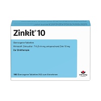 ZINKIT 10 überzogene Tabletten - 100St - Selen & Zink