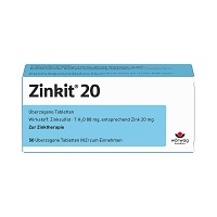 ZINKIT 20 überzogene Tabletten - 50St - Selen & Zink