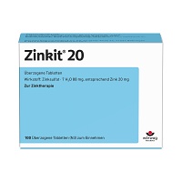 ZINKIT 20 überzogene Tabletten - 100St - Selen & Zink