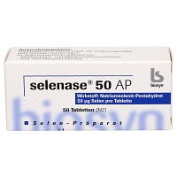SELENASE 50 AP Tabletten - 50St - Selen & Zink