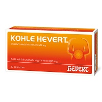KOHLE Hevert Tabletten - 20St - Hevert