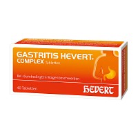 GASTRITIS HEVERT Complex Tabletten - 40St - Magenbeschwerden