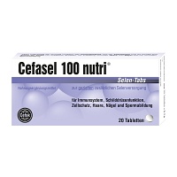 CEFASEL 100 nutri Selen-Tabs - 20St - Zur Abwehrstärkung