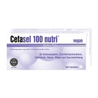 CEFASEL 100 nutri Selen-Tabs - 100St - Zur Abwehrstärkung