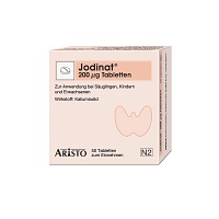 JODINAT 200 µg Tabletten - 50St - Iod & Fluor