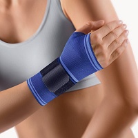 BORT Handgelenkstütze m.Daumenausspar.XL blau - 1St