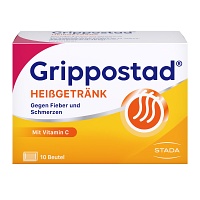 GRIPPOSTAD Heißgetränk Pulver - 10St - Grippe & Fieber