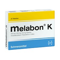MELABON K Tabletten - 20St - Schmerzen allgemein