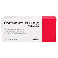 COFFEINUM N 0,2 g Tabletten - 20St - Kreislaufanregung