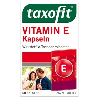 TAXOFIT Vitamin E Weichkapseln - 60St - Vitamine