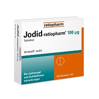 JODID-ratiopharm 100 µg Tabletten - 100St - Iod & Fluor