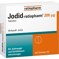 JODID-ratiopharm 200 µg Tabletten - 100St - Iod & Fluor
