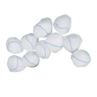 GAZIN Tupfer pflaumengr.steril o.RK a.Verbandmull - 20X20St