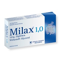 MILAX 1,0 Suppositorien - 10St - Abführmittel