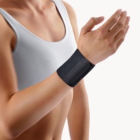 BORT Handgelenkbandage m.Klettverschl.Gr.3 schwarz - 1St