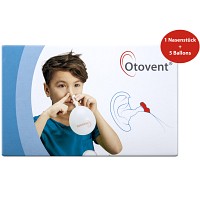 OTOVENT System 1 Nasenstück+5 Luftmembrane - 1St