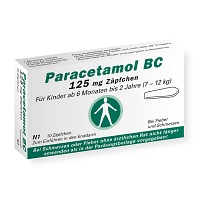PARACETAMOL BC 125 mg Suppositorien - 10St