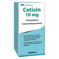 CETIXIN 10 mg Filmtabletten - 50St