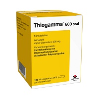 THIOGAMMA 600 oral Filmtabletten - 100St - Diabetische Polyneuropathie