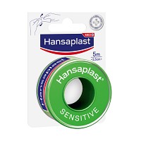 HANSAPLAST Fixierpfl.Sensitive 2,5 cmx5 m - 1St - Fixierpflaster