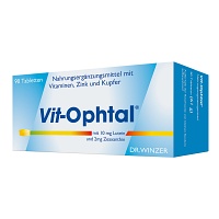 VIT OPHTAL mit 10 mg Lutein Tabletten - 90St - Für die Augen
