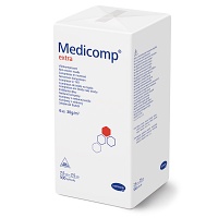 MEDICOMP extra Vlieskomp.unsteril 7,5x7,5 cm 6fach - 100St