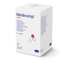 MEDICOMP extra Vlieskomp.unsteril 10x10 cm 6fach - 100St