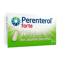 PERENTEROL forte 250 mg Kapseln - 10St - Durchfallmittel