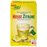 APODAY heiße Zitrone Vit.C Pulver