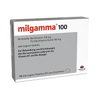 MILGAMMA 100 mg überzogene Tabletten - 30St - Muskelzuckung & Tremor