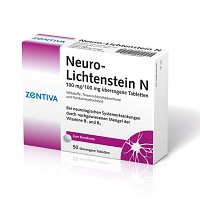 NEURO LICHTENSTEIN N Dragees - 50St - Diabetikernahrungsergänzung