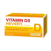 VITAMIN D3 HEVERT Tabletten - 100St - Hevert