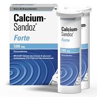 CALCIUM SANDOZ forte Brausetabletten - 2X20St - Calcium