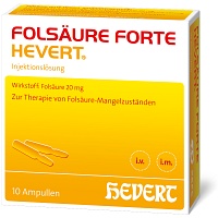FOLSÄURE HEVERT forte Ampullen - 10X2ml