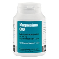 MAGNESIUM 600 Kapseln - 100St - Magnesium