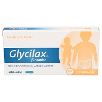GLYCILAX Suppositorien für Kinder - 12St - Abführmittel