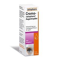 CROMO-RATIOPHARM Augentropfen - 10ml - Für die Augen