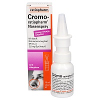 CROMO-RATIOPHARM Nasenspray konservierungsfrei - 15ml - Für die Nase